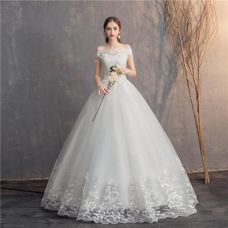 Sexy Off The Shoulder Lace Wedding Dress