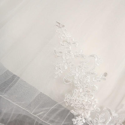 Vintage Off The Shoulder Wedding Dress