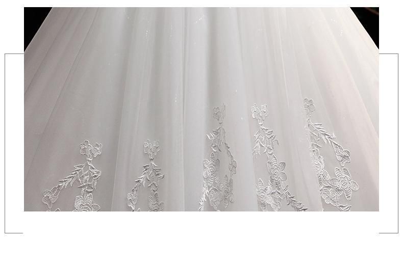 Sexy New Illusion Bride Dress Sweetheart Princess Simple Wedding Dresses