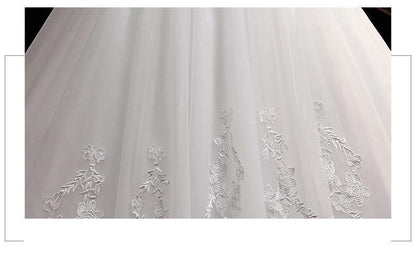 Sexy New Illusion Bride Dress Sweetheart Princess Simple Wedding Dresses