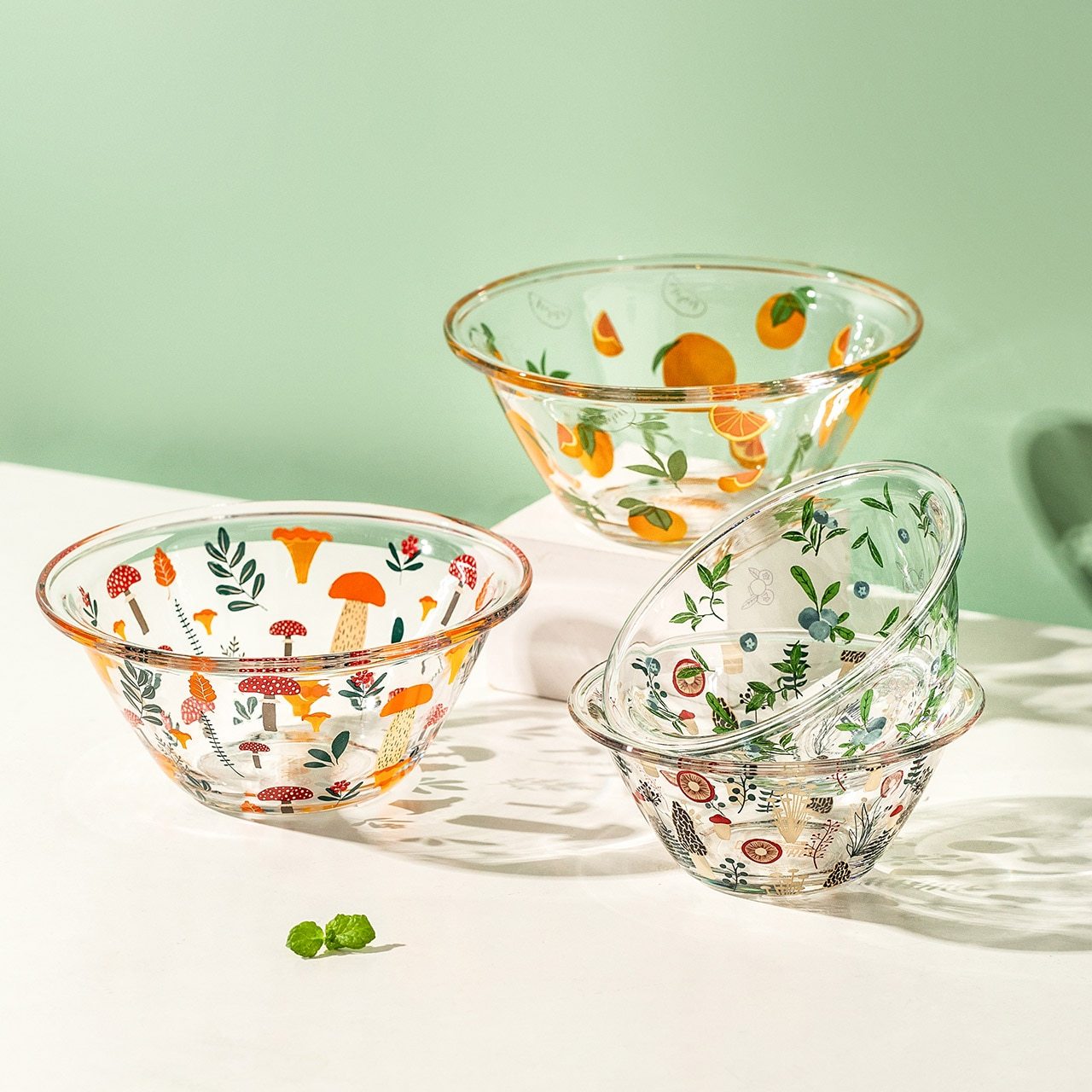 Mushroom Glass Bowl | Gift Shop & Gift Wrapping | Kitchen + Metal