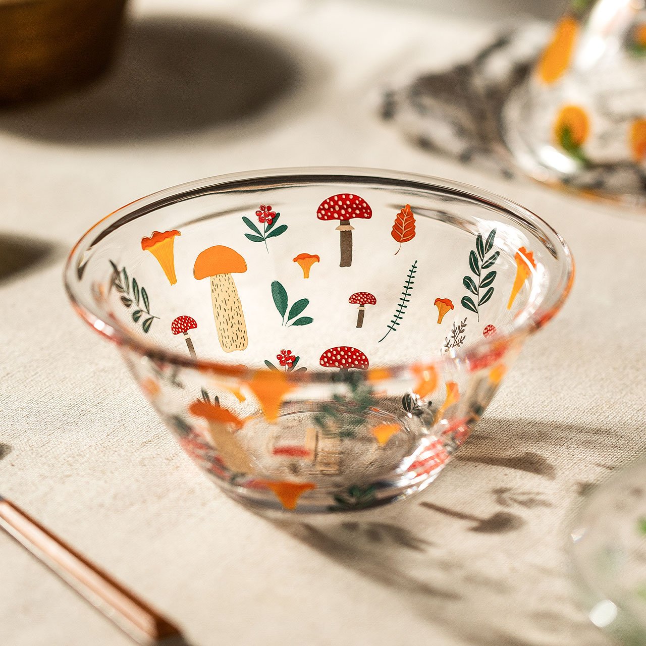 Mushroom Glass Bowl | Gift Shop & Gift Wrapping | Kitchen + Metal