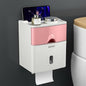 Multifunction Toilet Paper Holder Waterproof Toilet Tissue Storage Box