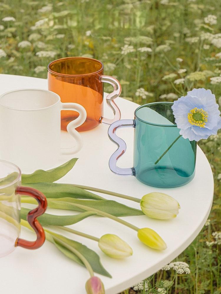 Retro Wavy Mug | Glassware | Under $100 | Kitchen + Metal
