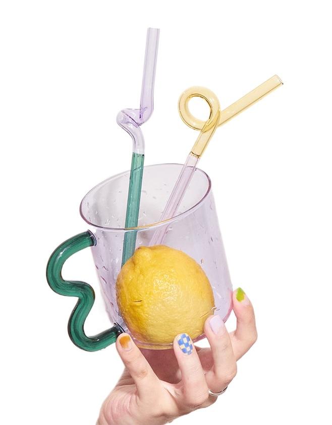 Retro Wavy Mug | Glassware | Under $100 | Kitchen + Metal