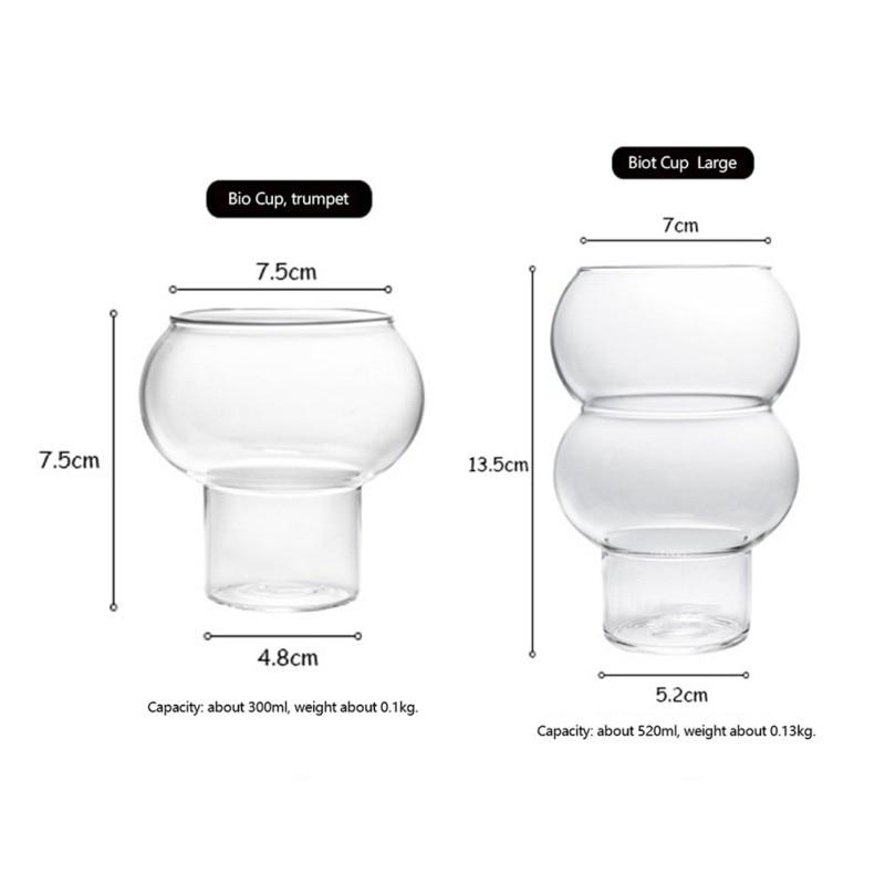 Bubble Drink Glass Set - Tall | Glassware | Under $100 | Kitchen + Metal