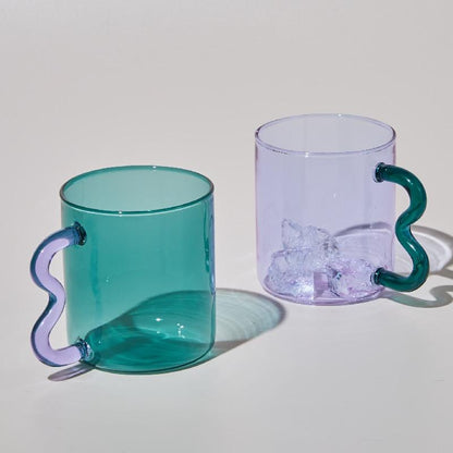Retro Wavy Mug | Glassware | Under $100 | Kitchen + Metal
