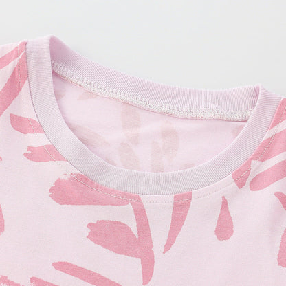 Baby Girl Various Style Crewneck Long Sleeves Dress