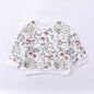 Print Pattern Hoodie & Pants Sets Outfits