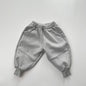 Baby Solid Color New Winter Kindergarden Thickened Pants