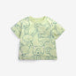 Baby Color block Design Short Sleeve Summer Shirt