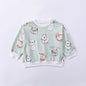 Print Pattern Hoodie & Pants Sets Outfits