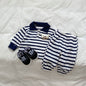 Striped Pattern Cartoon Bear Patched Design Sets