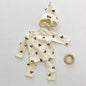 Baby Girls Moon Print Stylish Top Combo Long Pants In Sets