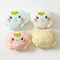 Baby Girl Embroidered Pattern Lace Design Panties 1 Bag=4 Pieces