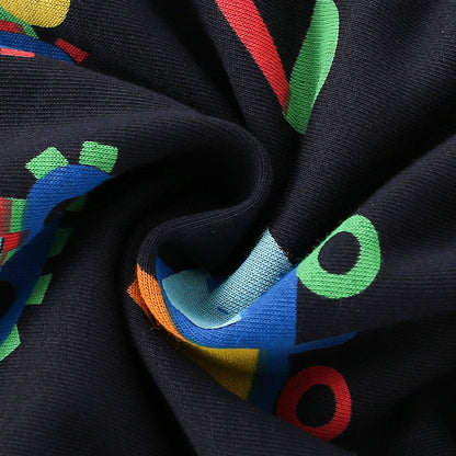 Baby Boy All Over Excavators Pattern Zipper Front Design Coat