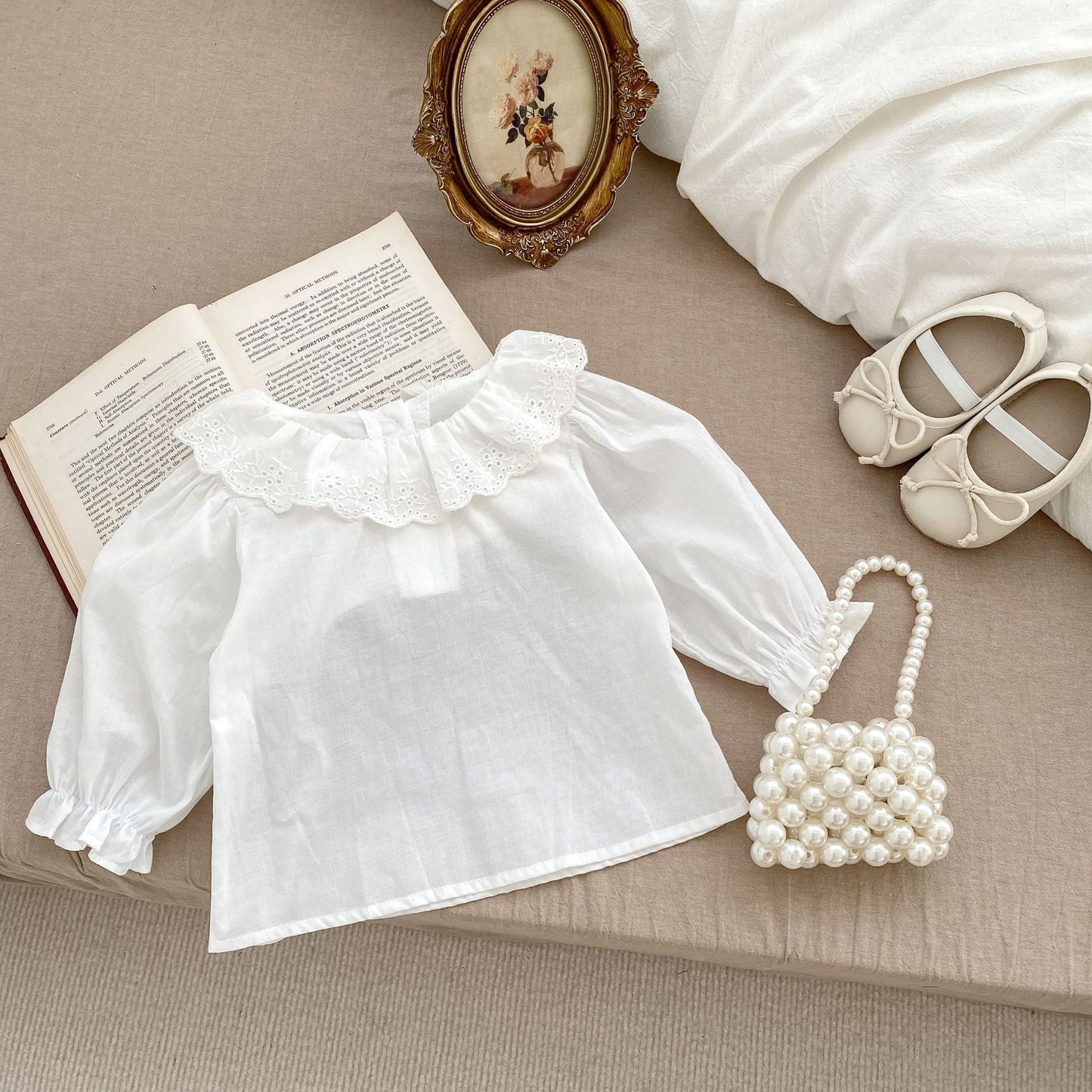 Fashion Blouse With Ditsy Flower Dress Clothing Sets