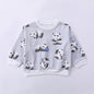 Print Pattern Hoodie & Pants Sets Outfits