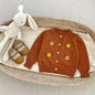 Baby Girl Flower Embroidered Design Cardigans