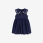 Summer Girls Sleeveless Peter Pan Collar Dress