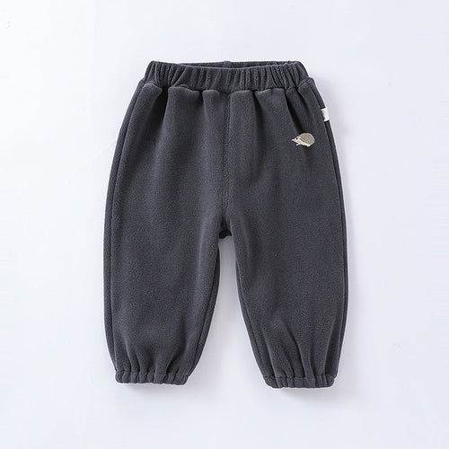 Infant Baby Kids Boys And Girls 4-Colors Orlon Fleece Winter Pants