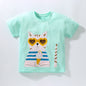 Girls’ Clothing Summer Collection – Fashionable Lady Cat Pattern
