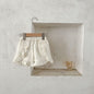 Baby Girl White Blouses With Denim Shorts Sets