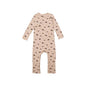 Baby Floral Print Pattern Long Sleeve Soft Cotton Jumpsuit