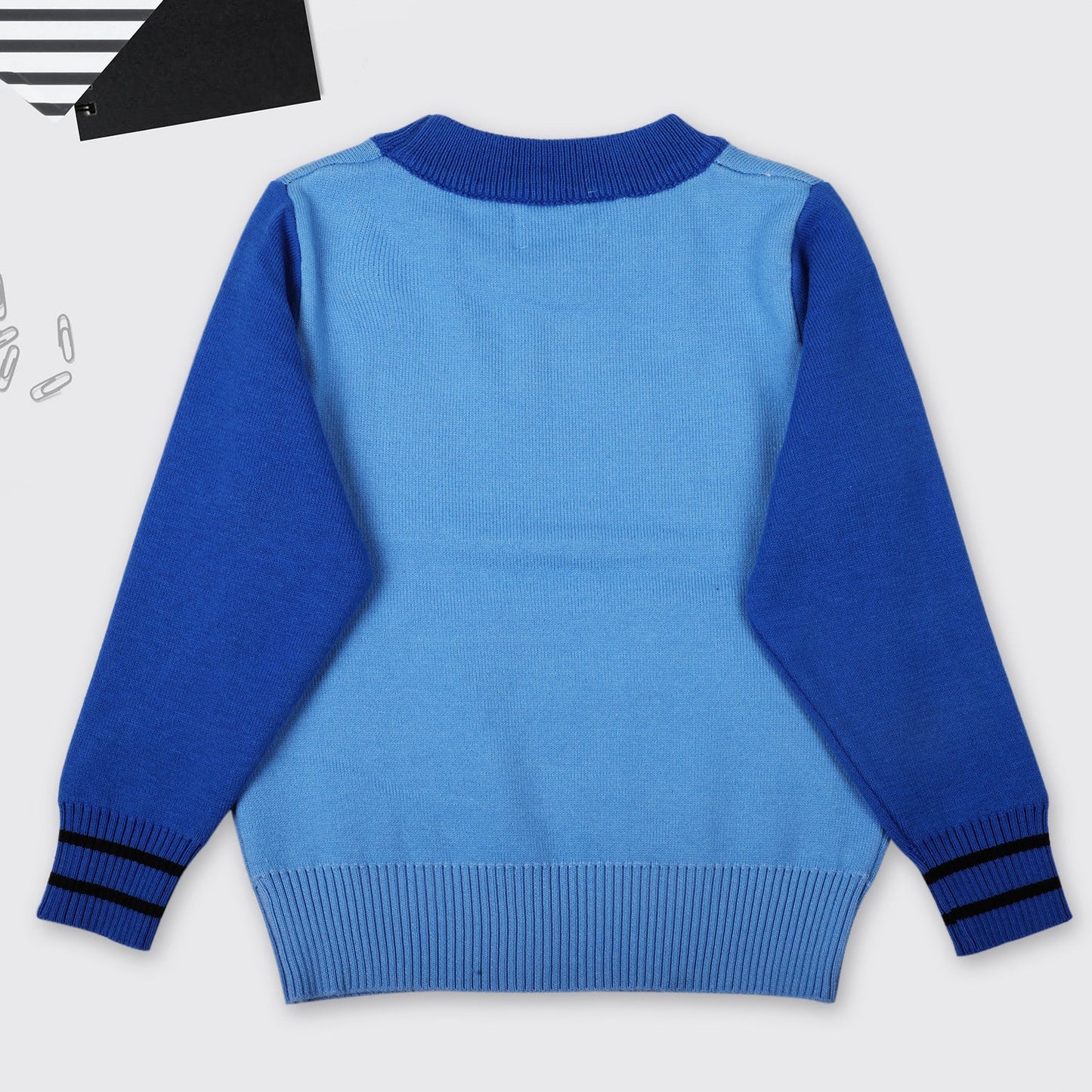 Baby Boy Cartoon Dinosaur Graphic ColorBlock Sleeves Design Fashion