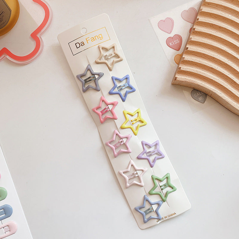 Enchanting Colorful Collection: Dreamy Hair Clip Accessories In A
