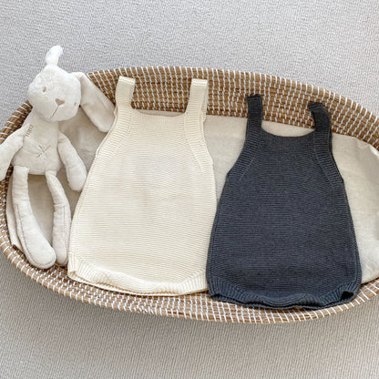 Baby Girl New Autumn Heart Front Design Camisole Knitted Vest One