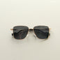 Baby Kids Square Frame Metal Sun Protection Sunglasses