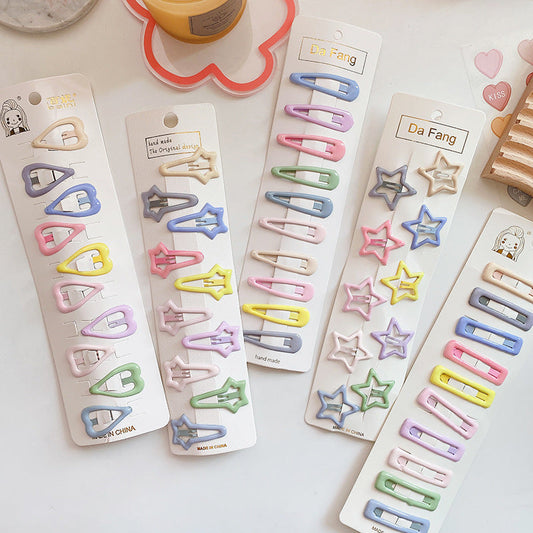 Enchanting Colorful Collection: Dreamy Hair Clip Accessories In A