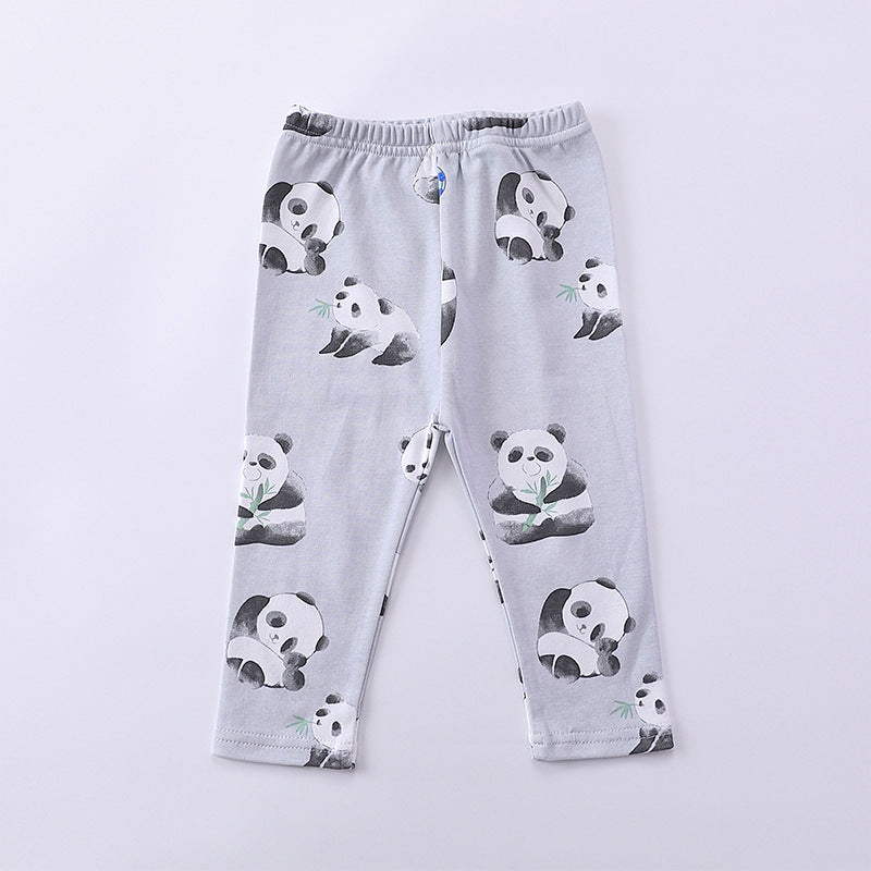 Print Pattern Hoodie & Pants Sets Outfits