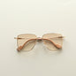 Baby Kids Square Frame Metal Sun Protection Sunglasses