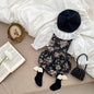 Fashion Blouse With Ditsy Flower Dress Clothing Sets