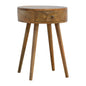 Nordic Circular Shaped Nightsand