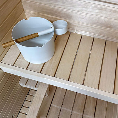 Prosaunas Aspen 2X3 S4SEE SHP Sauna Bench Wood With Smooth 4 Sides Eased Edges (SAK47682)