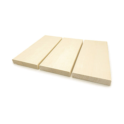 Prosaunas Aspen 2X6 S4SEE SHP Sauna Bench Wood With Smooth 4 Sides Eased Edges (SAK79071)