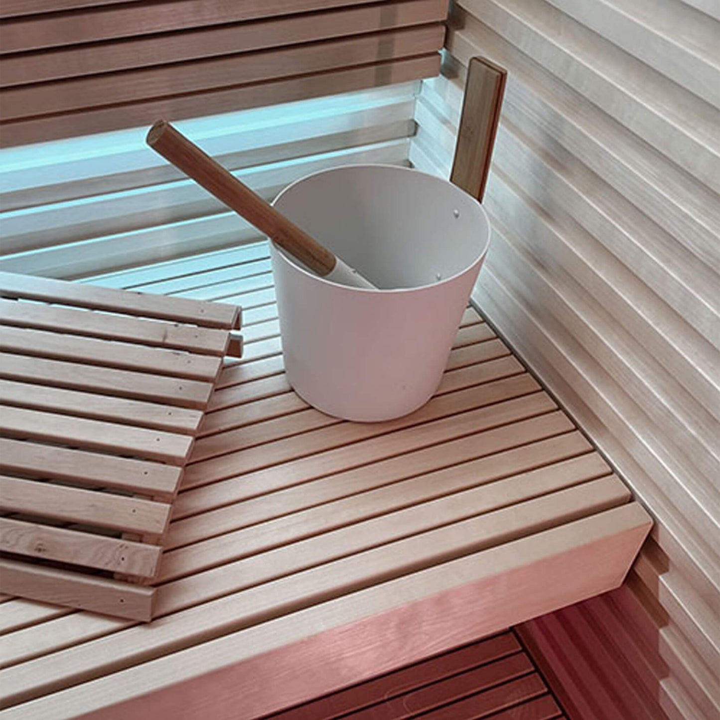 Prosaunas Aspen 2X6 S4SEE SHP Sauna Bench Wood With Smooth 4 Sides Eased Edges (SAK79071)