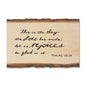 Psalms 118:24 Scripture - Wood Magnet- Verse