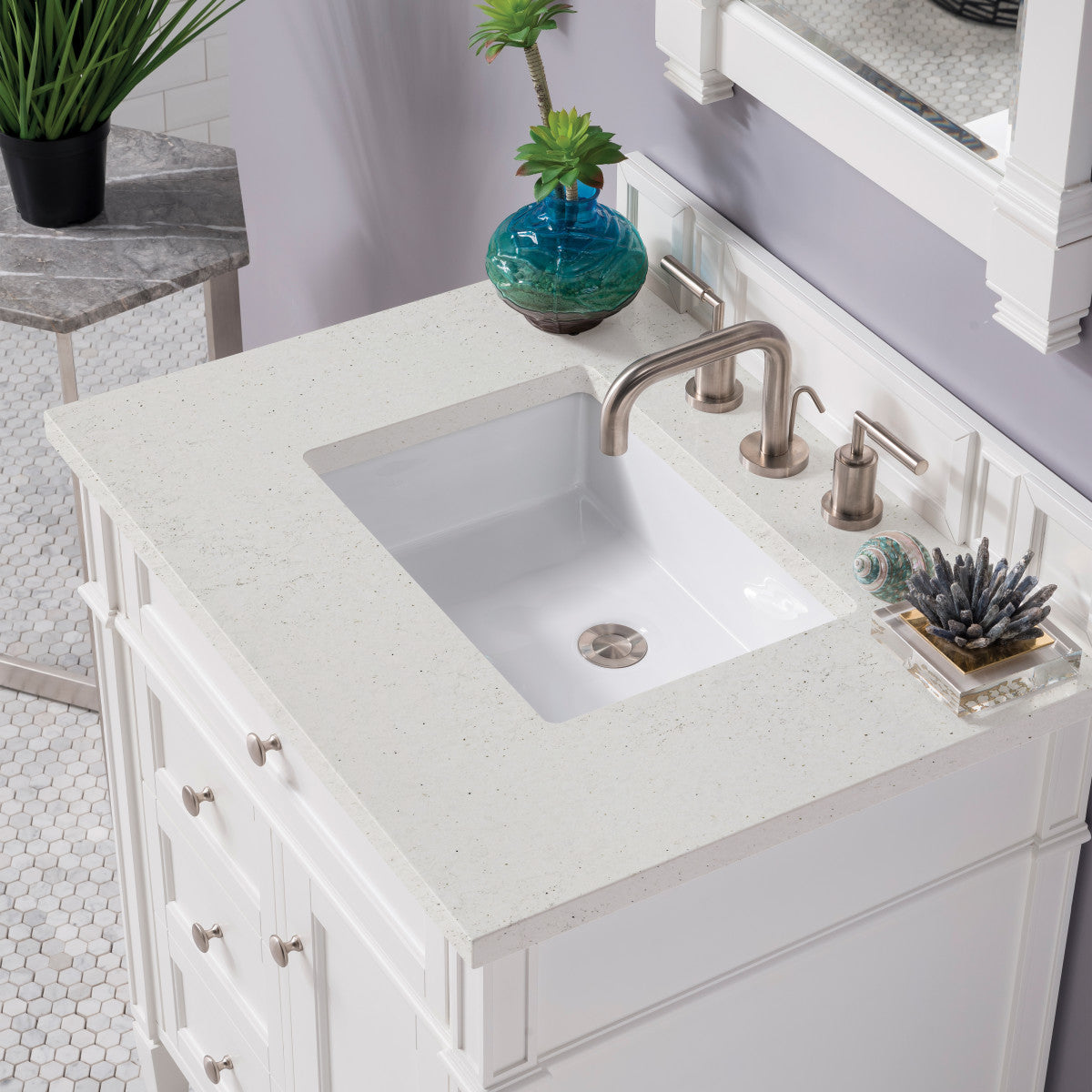 Brittany 30" Single Vanity in Bright White
