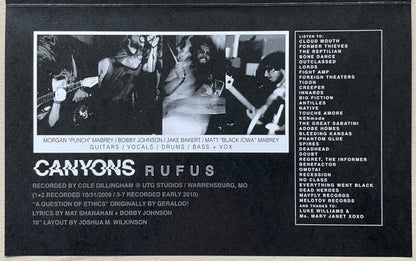 Rufus (TEST PRESS 10" VINYL) | Near Mint (NM or M-) Mint (M)