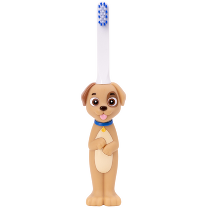 Petey the Puppy Toothbrush for Kids With Bonus Brush