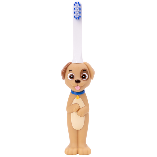 Petey the Puppy Toothbrush for Kids With Bonus Brush