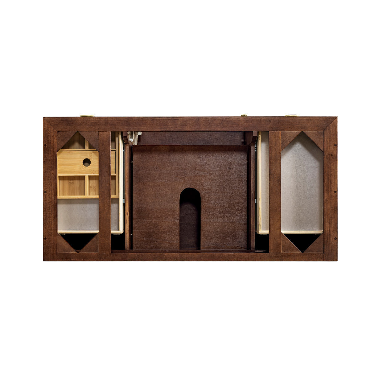 Amberly 48" Single Vanity Cabinet, Mid-Century Walnut
