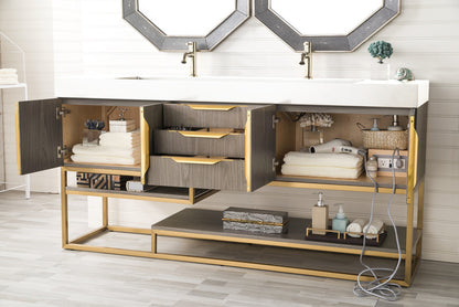 Columbia 72" Double Vanity Cabinet