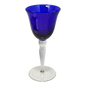 Elegant Cobalt Blue Wine Goblet