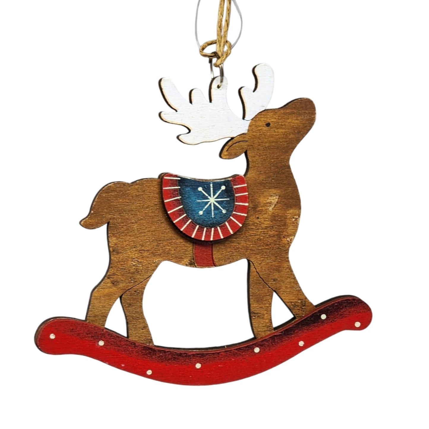 Rustic Wood Ornament -