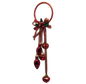 Jingle Bell Door Hanger - Red